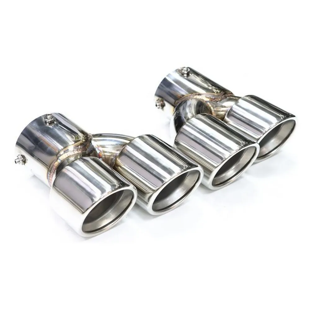 Puntas de escape de acero inoxidable para BMW G42 M240i 2021-2022 - imagen 3