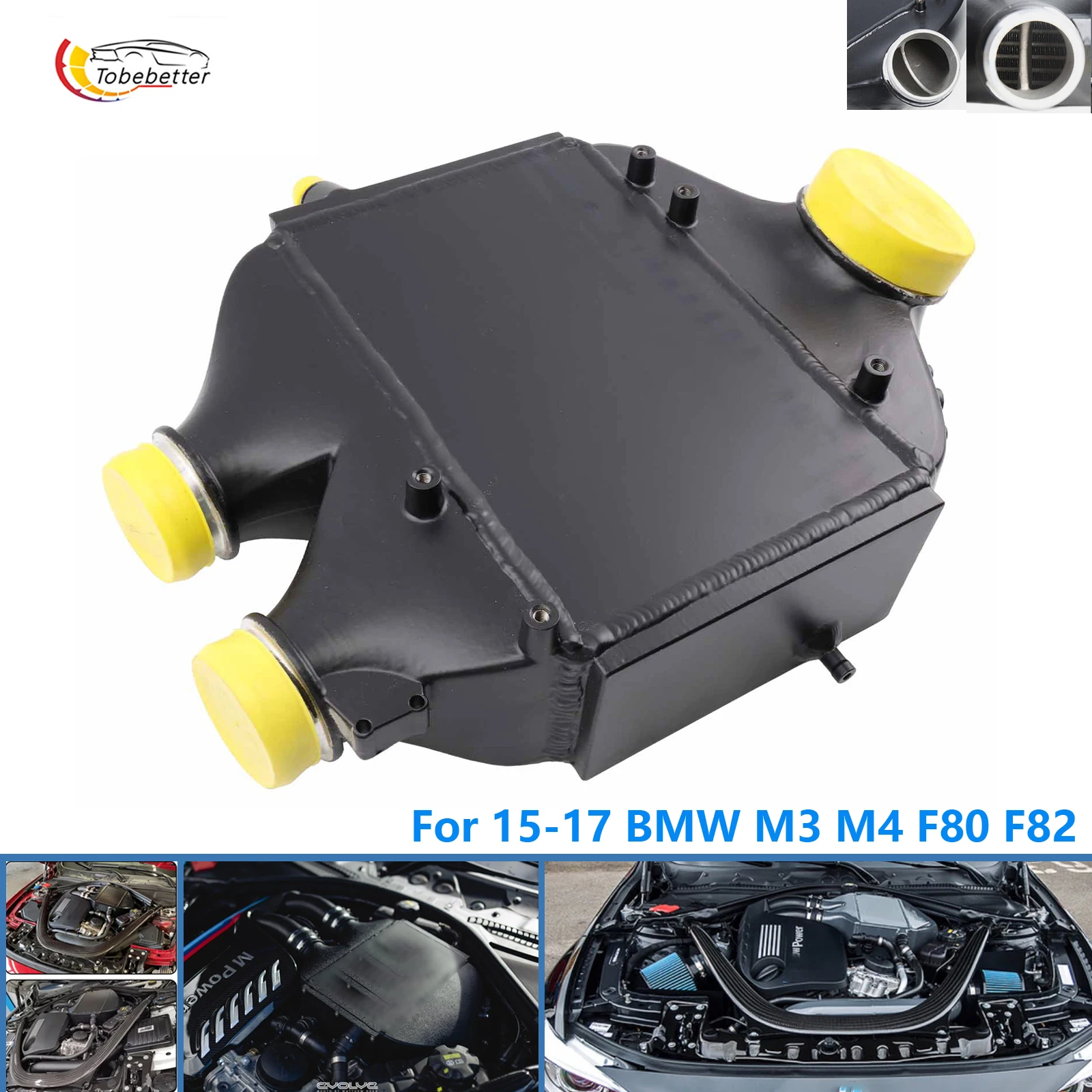 Intercooler superior líquido-aire S55 para BMW M2/M3/M4 3.0 Turbo