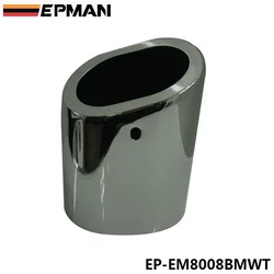 Punta de escape BMW X1 E84 sDrive 18i inox cromado