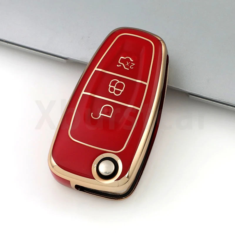 Funda TPU mando a distancia 3 botones para Ford Focus Mondeo Transit - imagen 4