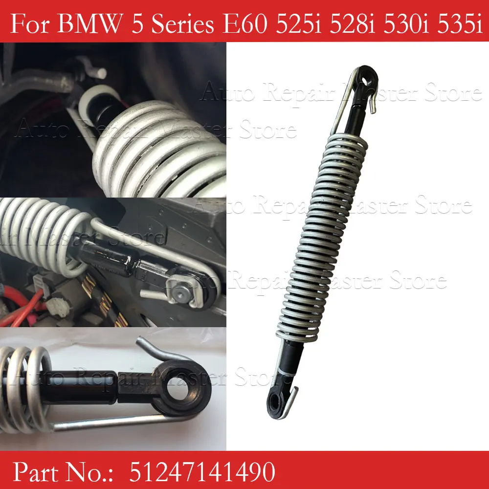 Resorte de elevación de maletero para BMW Serie 5, E60, 525i, 528i, 530i, 535i
