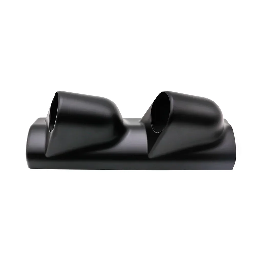 Soporte doble para relojes de 52 mm en pilar A negro - imagen 3