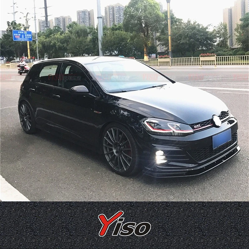 Kit aerodinámico Golf 7.5 GTI en fibra de carbono - labio frontal MAX - imagen 2