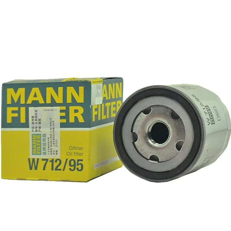 MANN FILTER W712/95 filtro de aceite para VW Polo/Golf - imagen 2