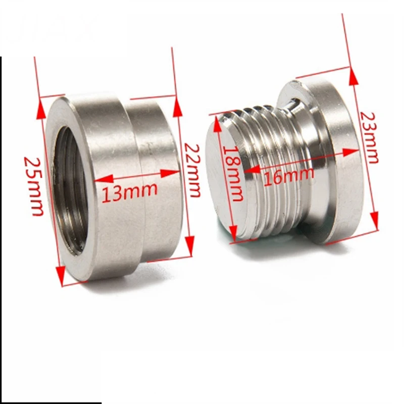 Casquillo soldable M18 x 1,5 para sonda lambda con tapón