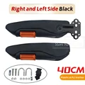 2pcs 40 Black L R