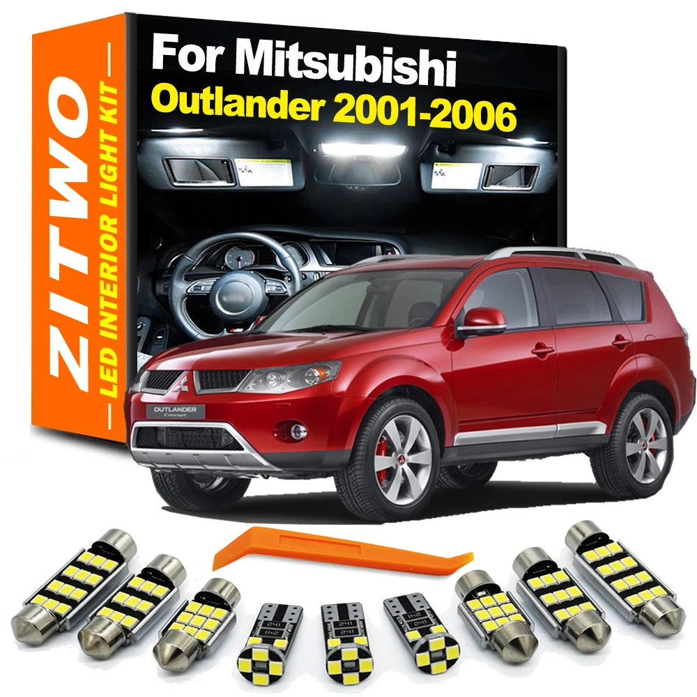 Kit LED maletero matrícula Mitsubishi Outlander MK1 2001-2006