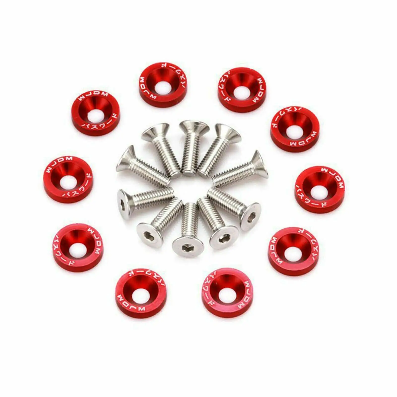 Kit de tornillos M6 JDM – fijación guardabarros y parachoques - imagen 2