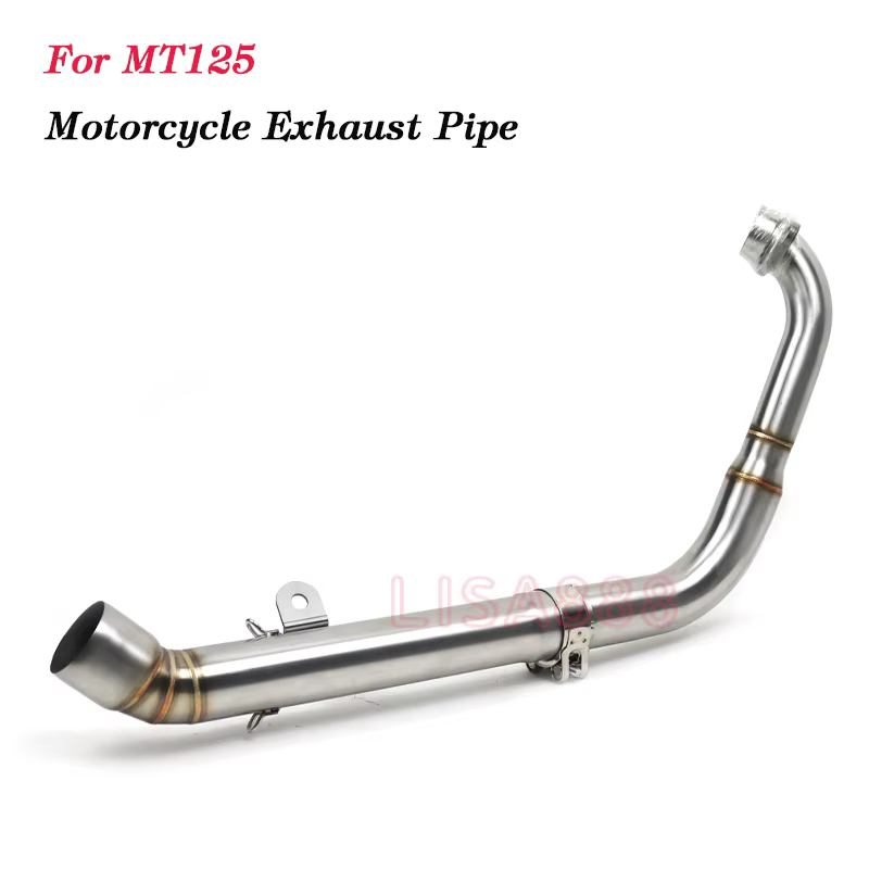 Tubo de conexión V2 inoxidable para Yamaha MT-125 y YZF-R125