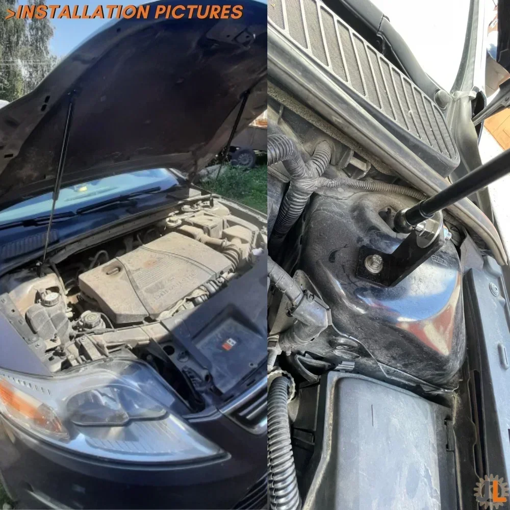 Puntales de gas para capó de carbono – Ford Mondeo IV 2007-2014 - imagen 3
