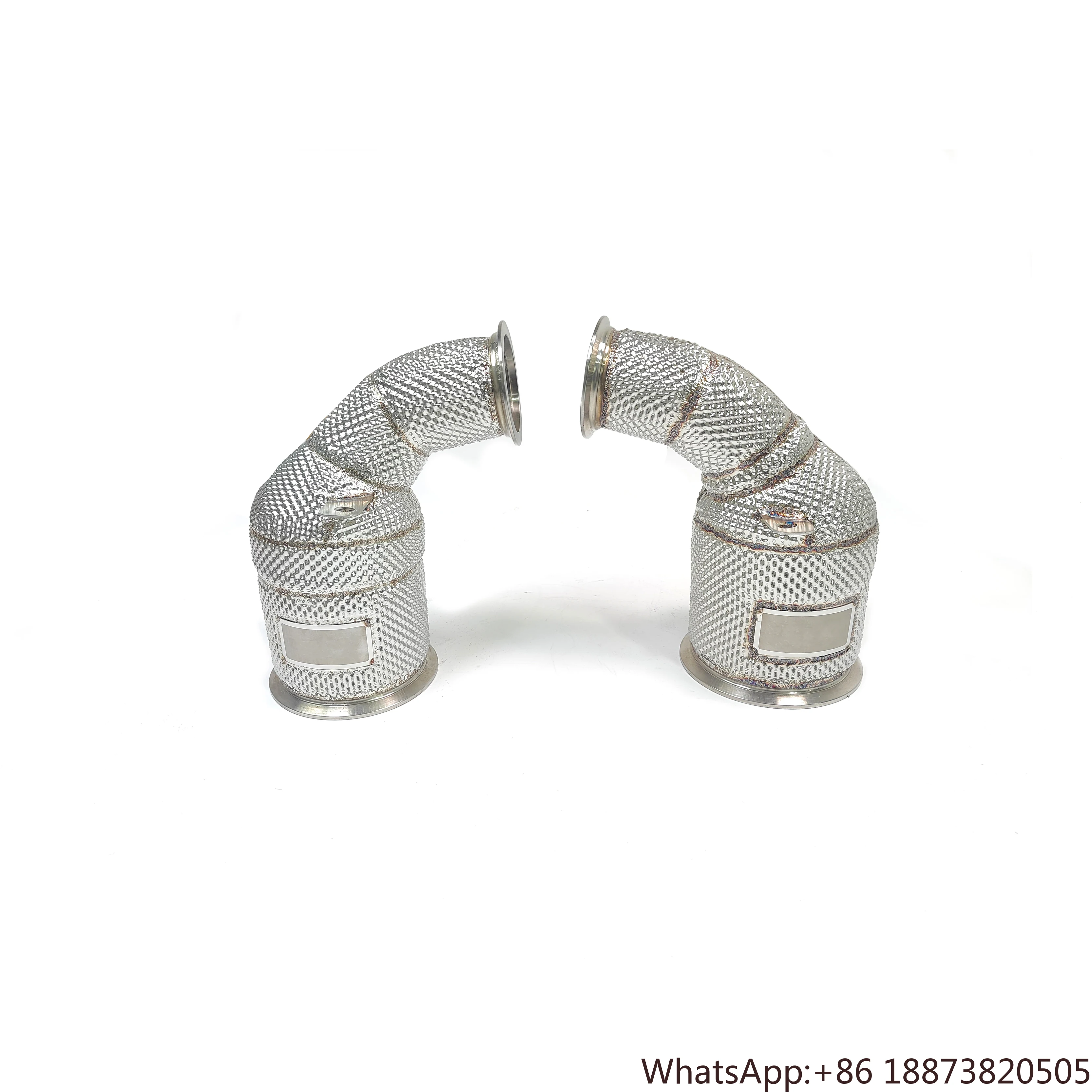 Tubo de escape inox de alto flujo Porsche Panamera 971 2.9T
