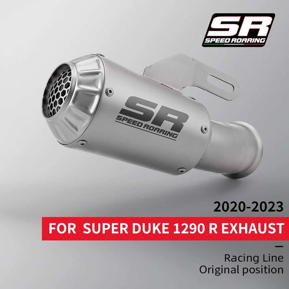 Silencioso de escape para KTM 1290 Super Duke R 2020-2023