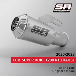 Silencioso de escape para KTM 1290 Super Duke R 2020-2023