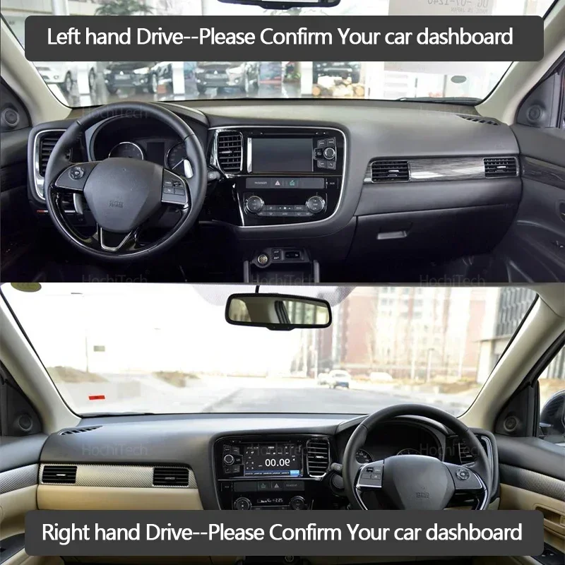 Cubierta antideslizante para salpicadero Mitsubishi Outlander 2013-2019 - imagen 2