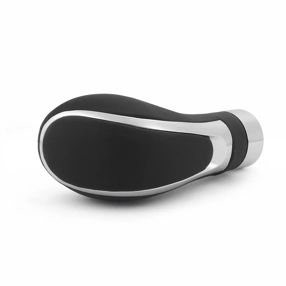 Perilla de cambios cuero PU universal con adaptadores - imagen 5