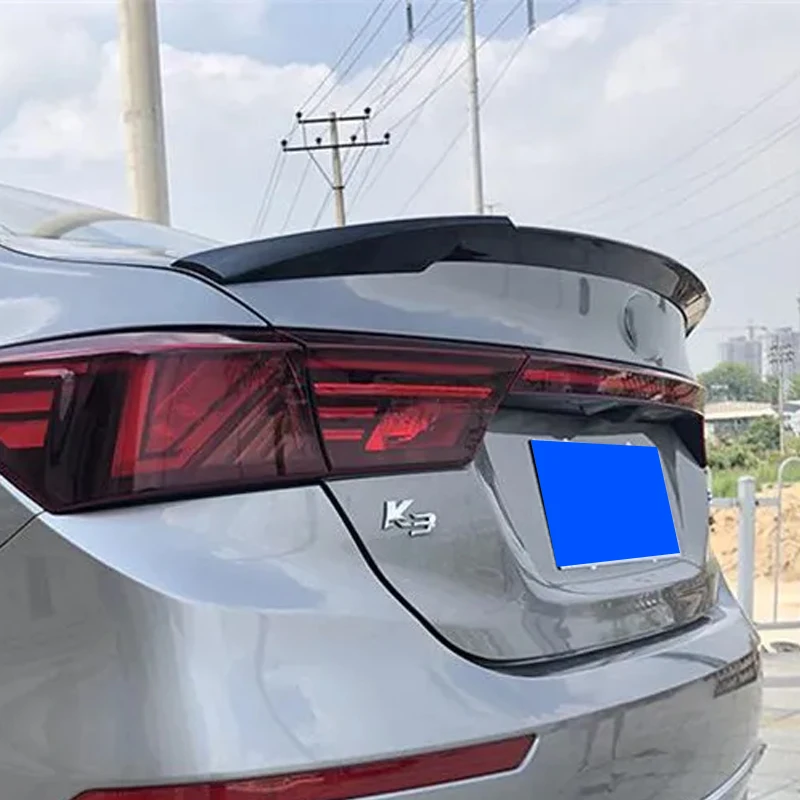 Alerón trasero para maletero de coche, Kit de carrocería de reacondicionamiento, estilo M4, Kia K3, Cerato, Material ABS, 2019 -2023 - imagen 3