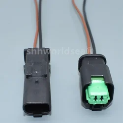 Shhworldsea Conector 2 pines para intermitente de faro 1801175-5