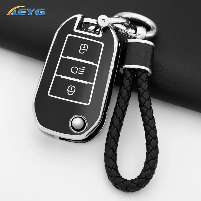 Funda protección llave TPU para Peugeot 208 308 Citroën C3 C4 - imagen 4