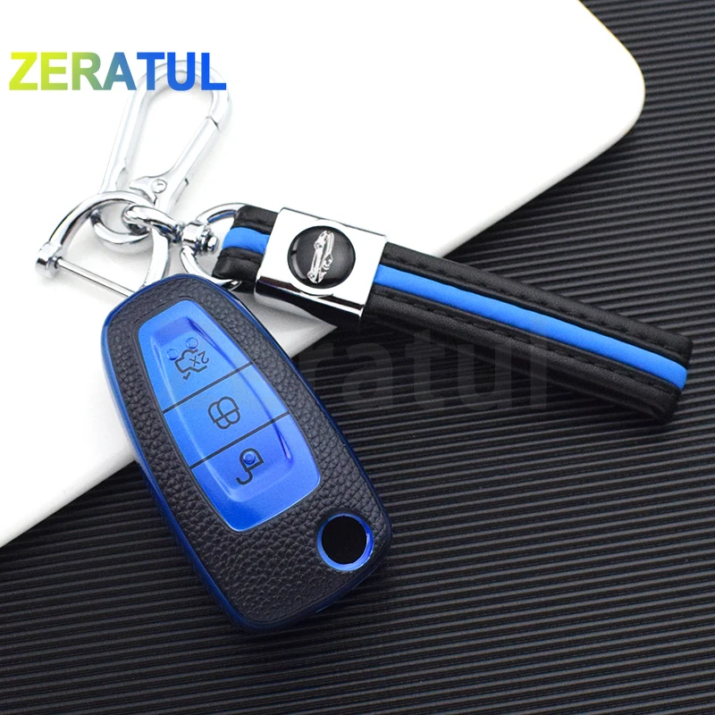 Carcasa funda llave Ford Focus Mondeo - Piel TPU resistente
