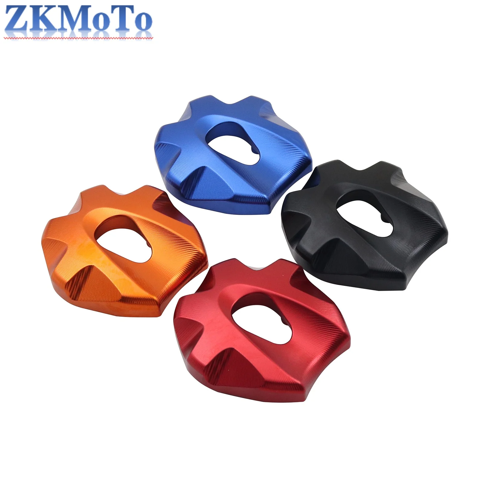 KTM EXC protector tapa depósito aluminio CNC - Motocross Enduro 250 300 350 - imagen 2