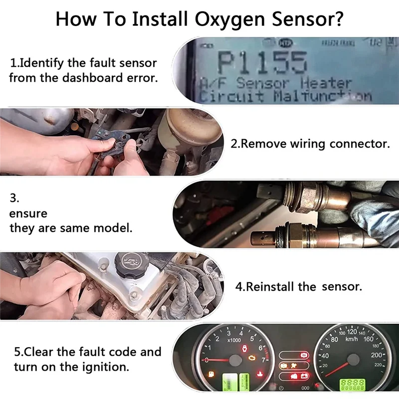 226A0-3TC0A sensor de oxígeno trasero Nissan Teana Murano 2.5 - imagen 5