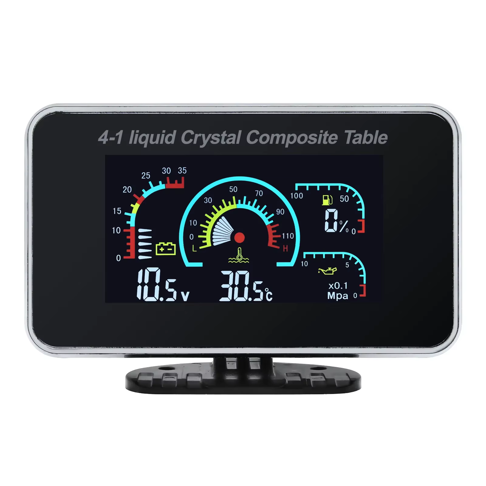 Voltímetro 4 en 1 LCD 12V/24V - imagen 2