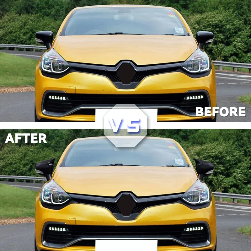 Carcasa espejo retrovisor Renault Clio 4 RS negro piano 2012-2020 - imagen 2