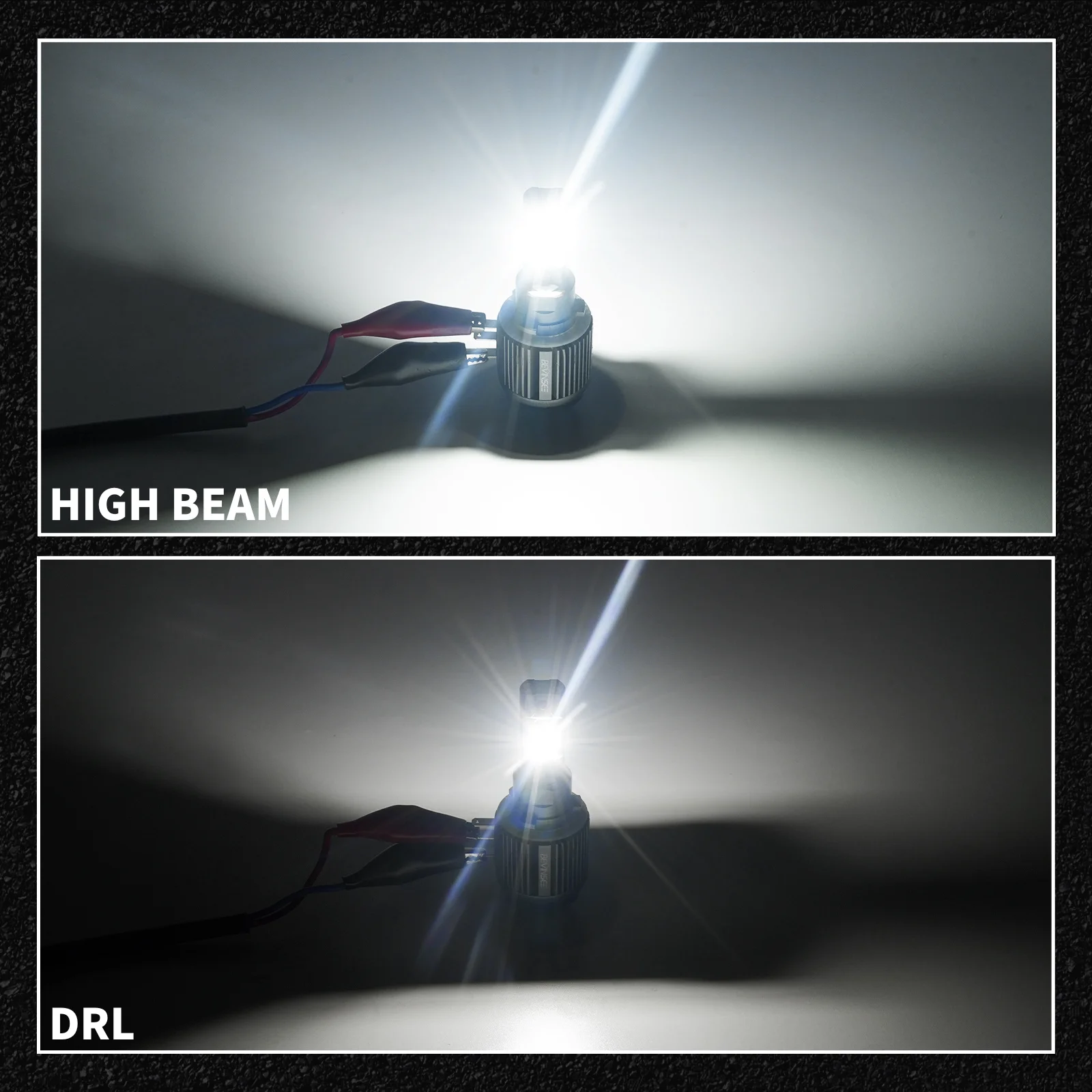 BEVINSEE H15, bombillas LED de carretera y DRL para Ford y VW - imagen 2
