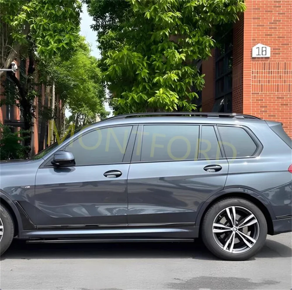 Molduras de ventana BMW X7 G07 2019-2023 en acero negro - imagen 4