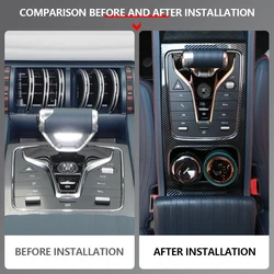 BYD Atto 3 Yuan Plus pegatina decorativa panel cambio marchas