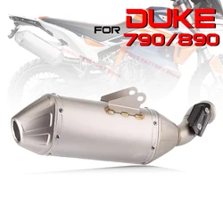 Silenciador slip-on KTM Duke 790 890 con DB Killer 2018-2023