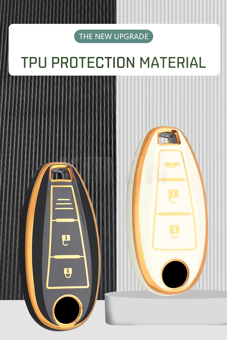 Detalle de la funda para mando de coche
