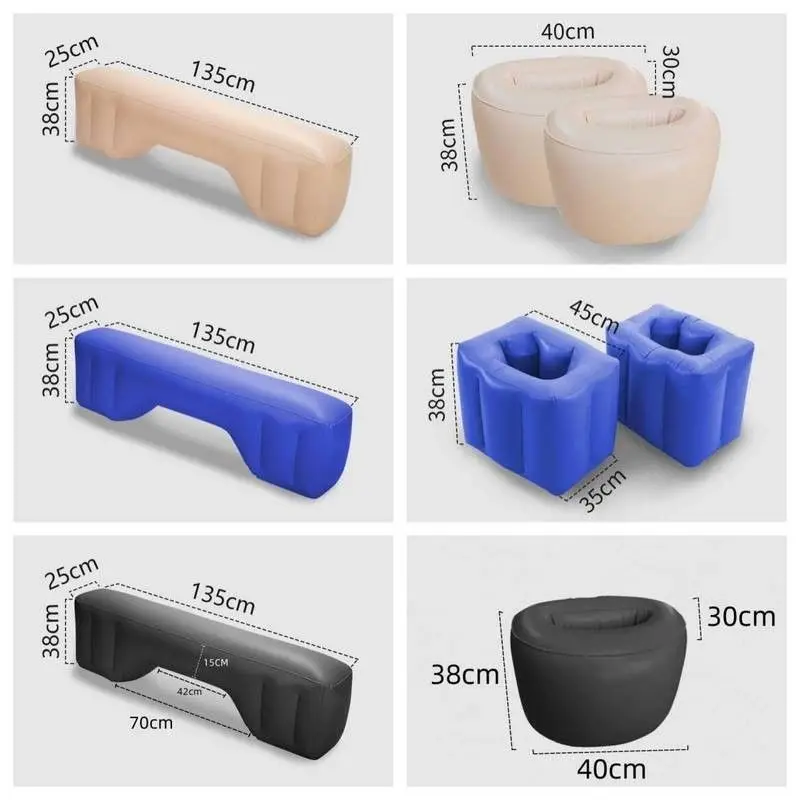 Colchón inflable para coche – cama de asiento trasero - imagen 2