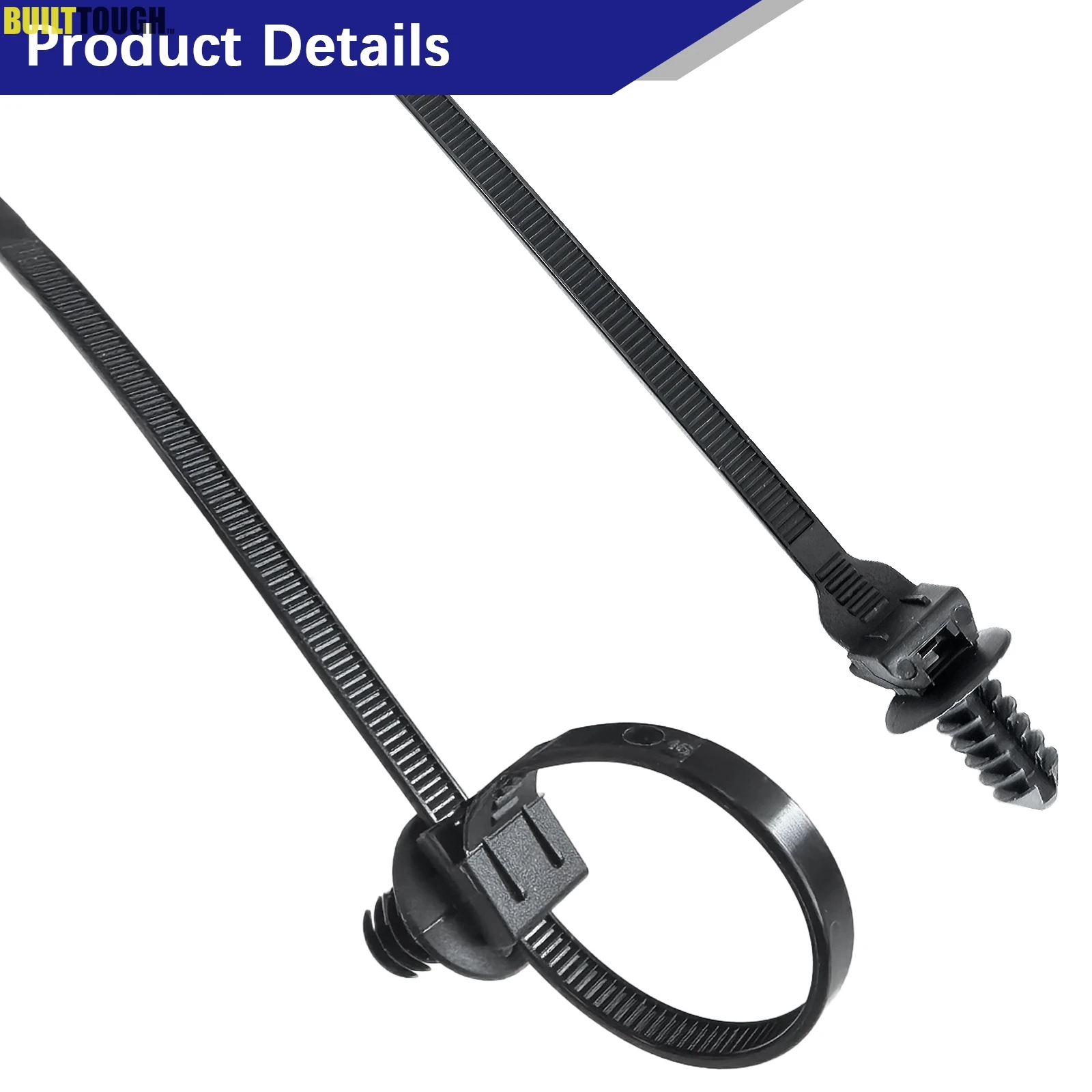 Clips de sujeción para cableado y mangueras de coche