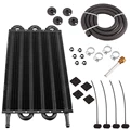 6 Row Black