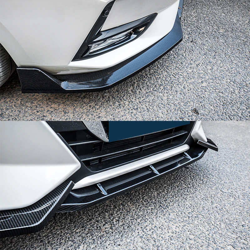 Alerón de parachoques delantero Nissan Sentra Sylphy – look carbono - imagen 5