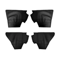 4pcs Black