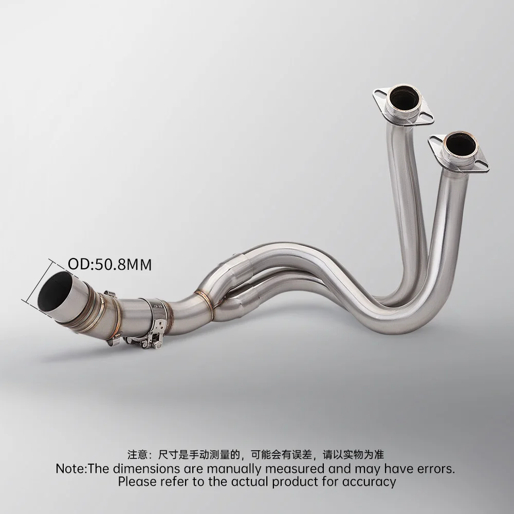 Tubo de enlace escape Kawasaki ER6N ER6F Versys 650 Z650 Ninja 650 - imagen 4