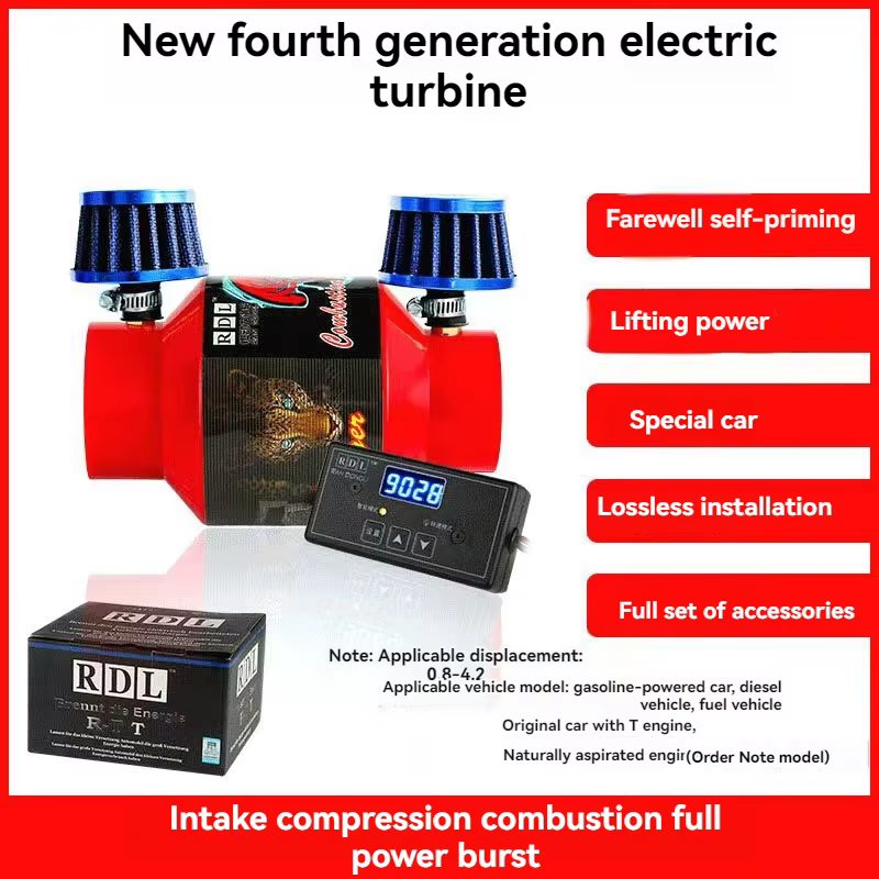 Turbocompresor eléctrico de admisión para coche, autocebante - imagen 5