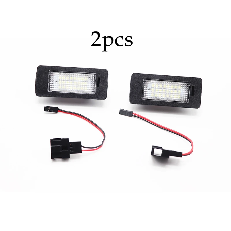 Luz LED de matrícula Canbus para Audi A1, A4, A5, A6 y VW Golf - imagen 4