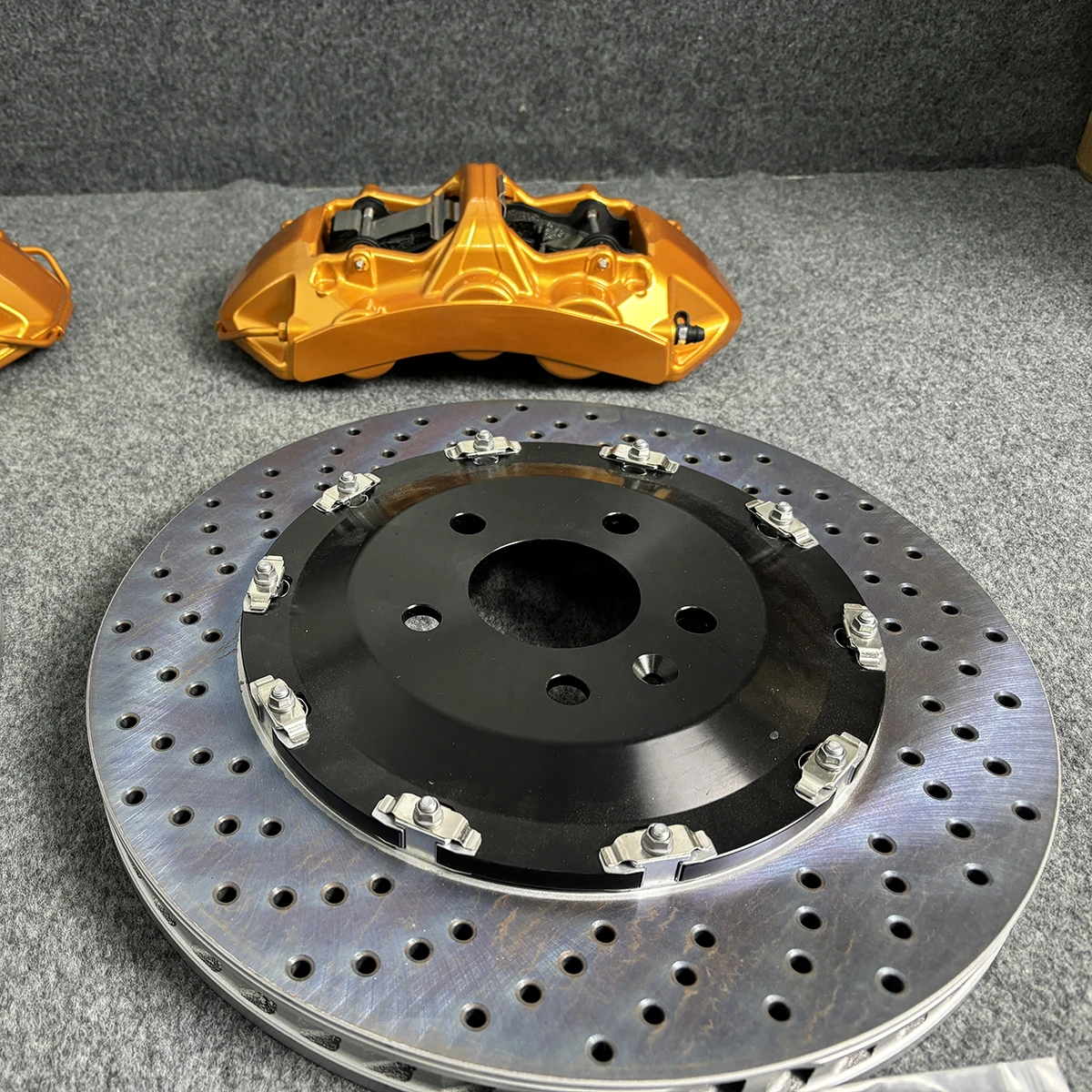 Kit frenos grandes Evo 7 8 9 pinzas 4-8 pistones discos 355-380mm 18" - imagen 2