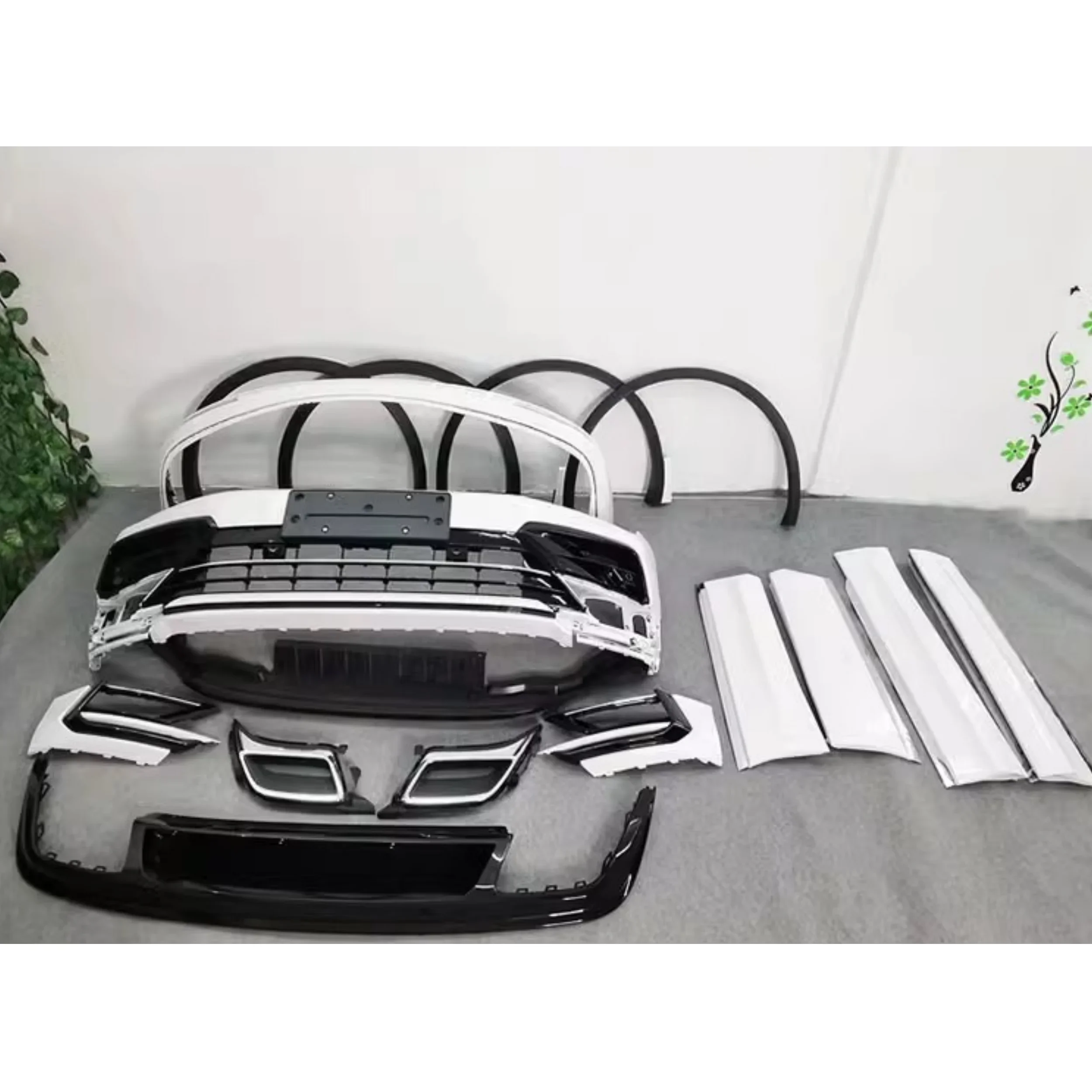 Kit carrocería línea R para Volkswagen Tiguan L 2017-2021 - imagen 2