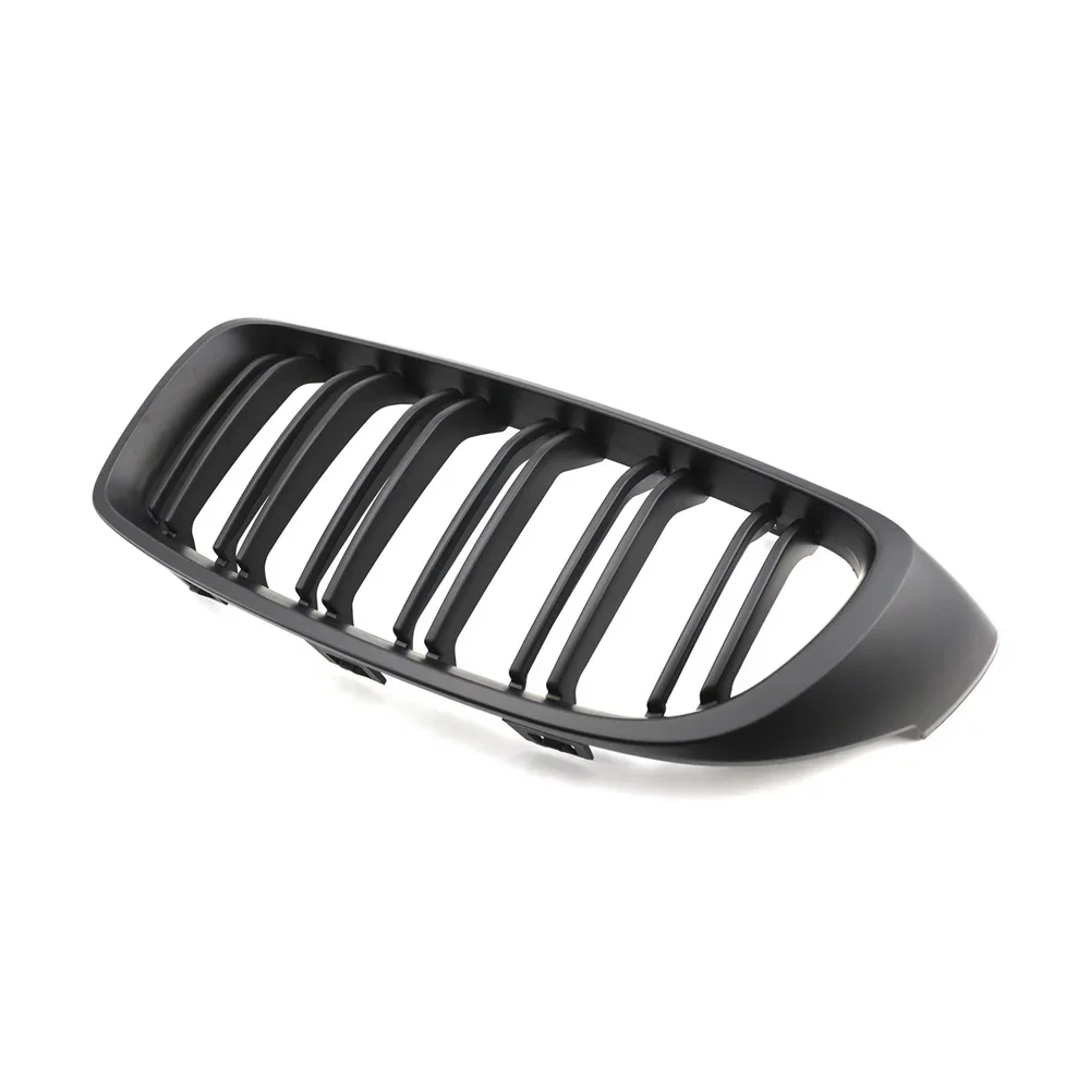 Rejilla frontal BMW 4 Series F32 2013-2020 negra brillante - imagen 4