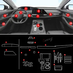Película TPU protectora interior Changan UNIK UNI K – consola y panel