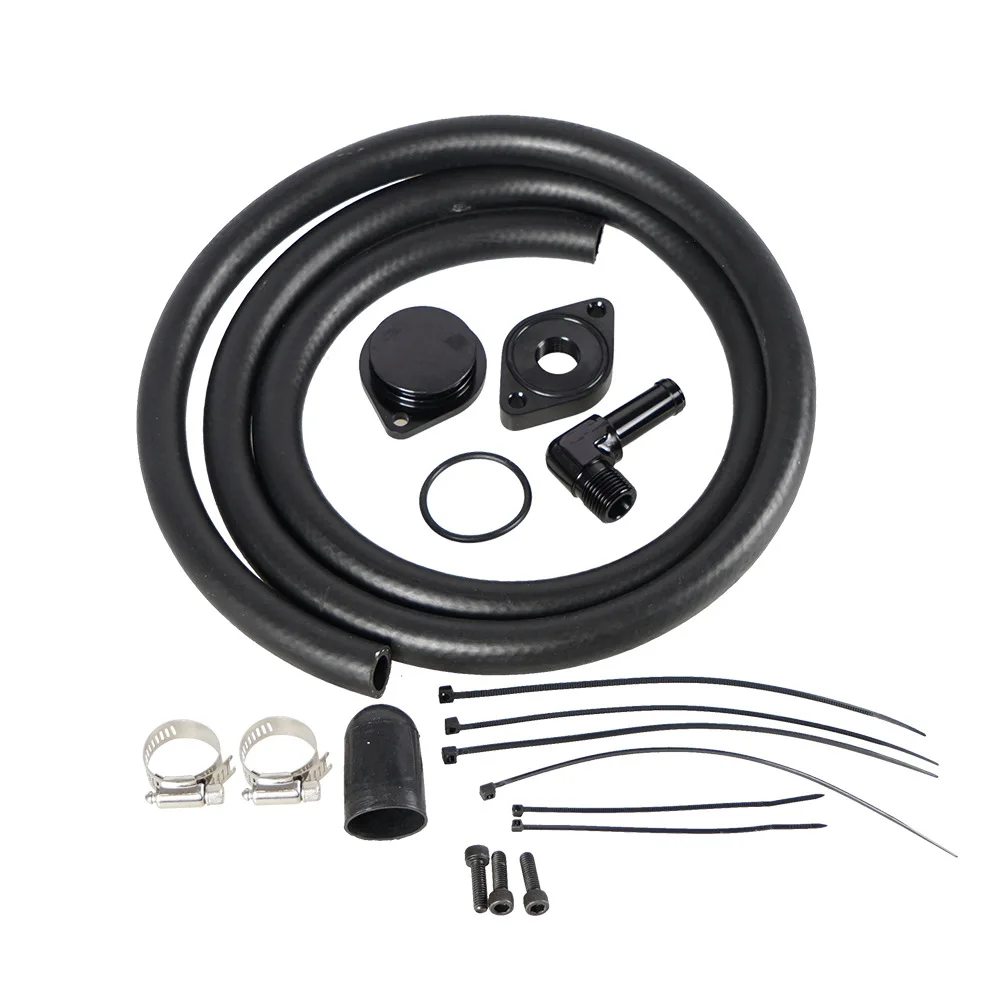 Kit PCV cárter CCV motor Ford Super Duty Powerstroke negro