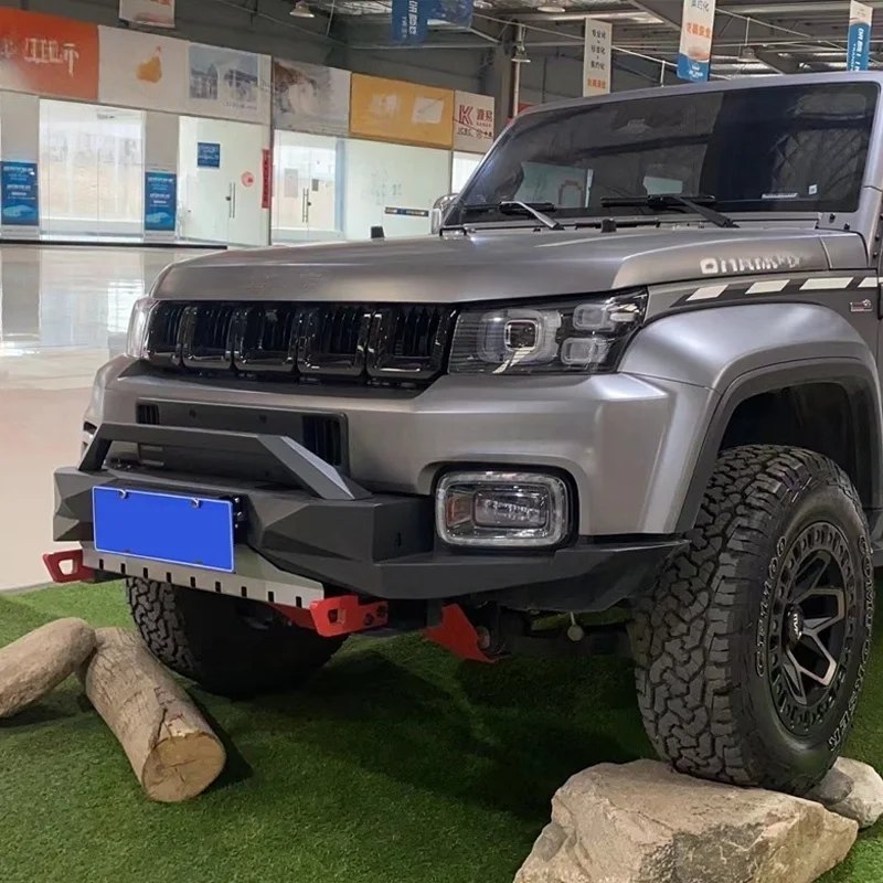 Beijing BJ40 parachoques delantero y trasero acero al manganeso - imagen 4