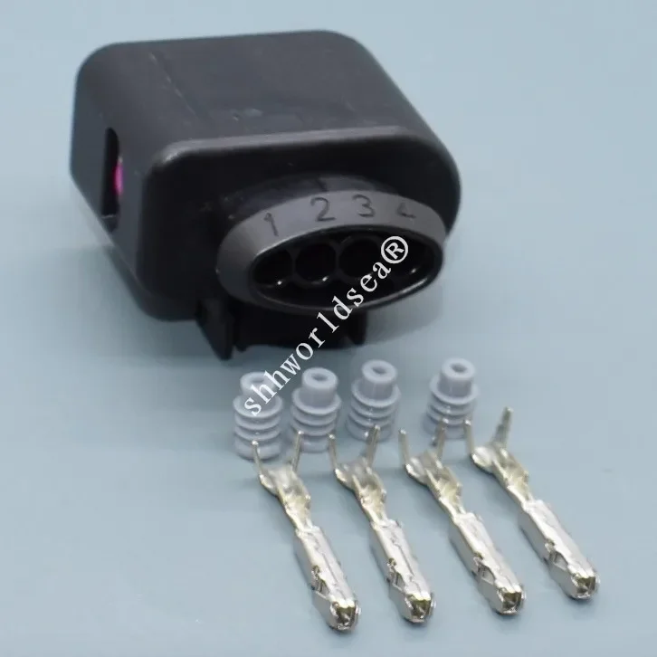 Conector arnés 4 pines con cables 0973704 – Audi A4 8K - imagen 5