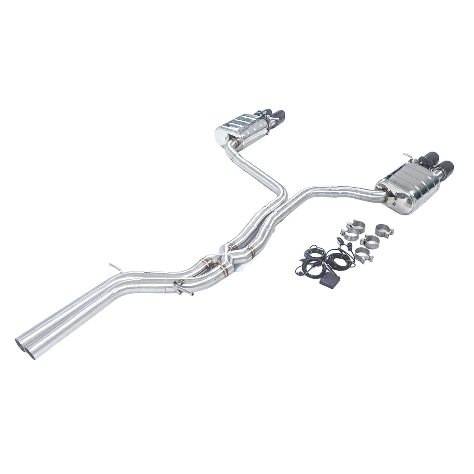Escape catback GFC con válvulas eléctricas – Audi S5 B8 3.0 TFSI 4.2 - imagen 2