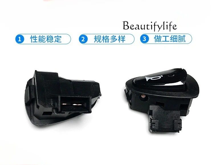 Interruptor táctil de bocina para manillar (moto, scooter y e-bike)