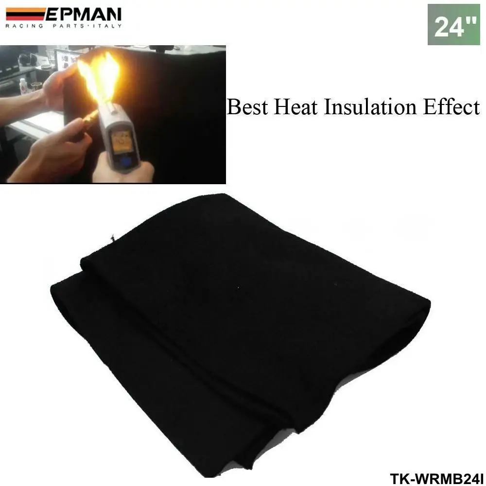 EPMAN manta soldadura fibra carbono 24x24-Protector antorcha VW Golf 4